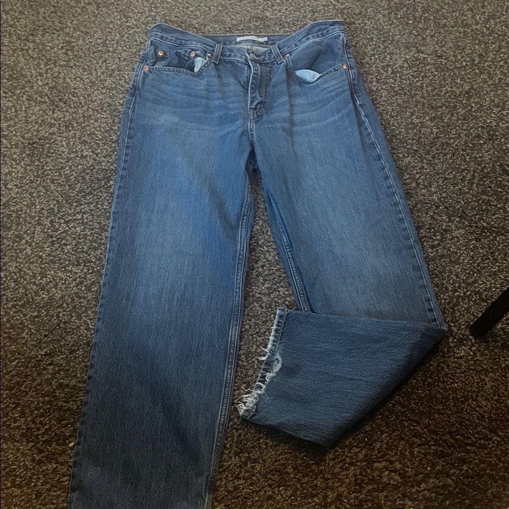 Levi's Classic Blue Straight Leg Jeans
